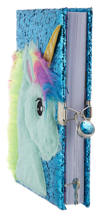Mirada Unicorn Plush Notebook