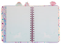 Mirada PURPLE HOLOGRAPHIC NOTEBOOK - UNICORN