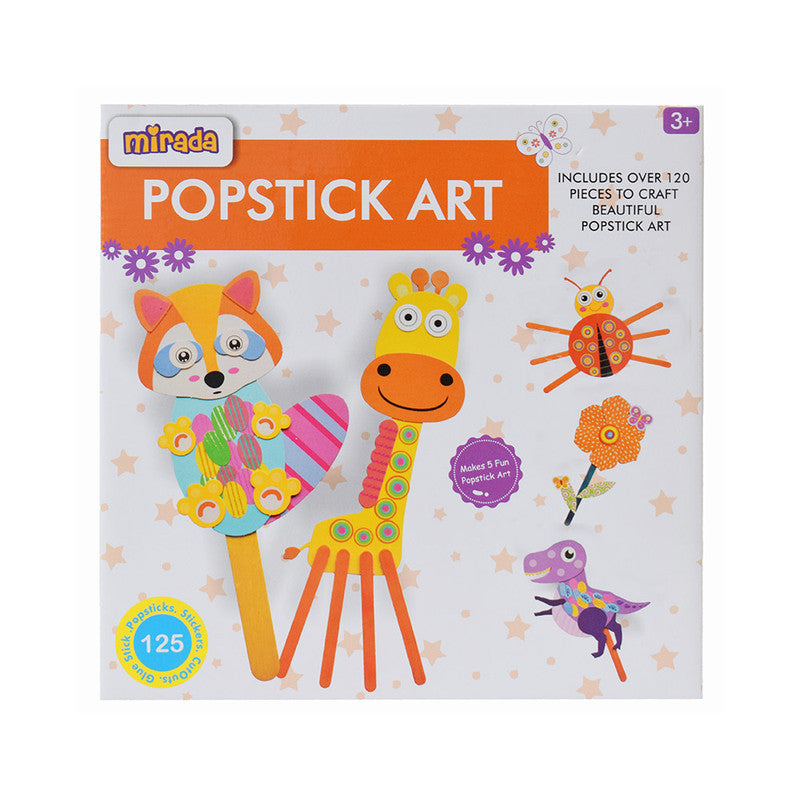 Mirada Art & Craft POPSTICK Art, Ideal Gift Set, 6+ (MAC2002)