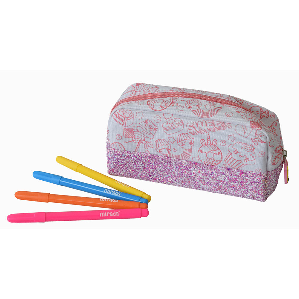 NE SWEET PENCIL CASE WITH MARKER