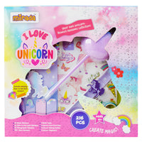 MIRADA Art & Craft ,I Love Unicorn, Ideal Gift Set, 6+ (MAC2013)
