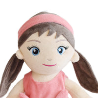 Mirada Cute Huggable Beautiful Pompom Doll Stuffed Soft Toy for Kids/Girls/Birthday Gift 38cm