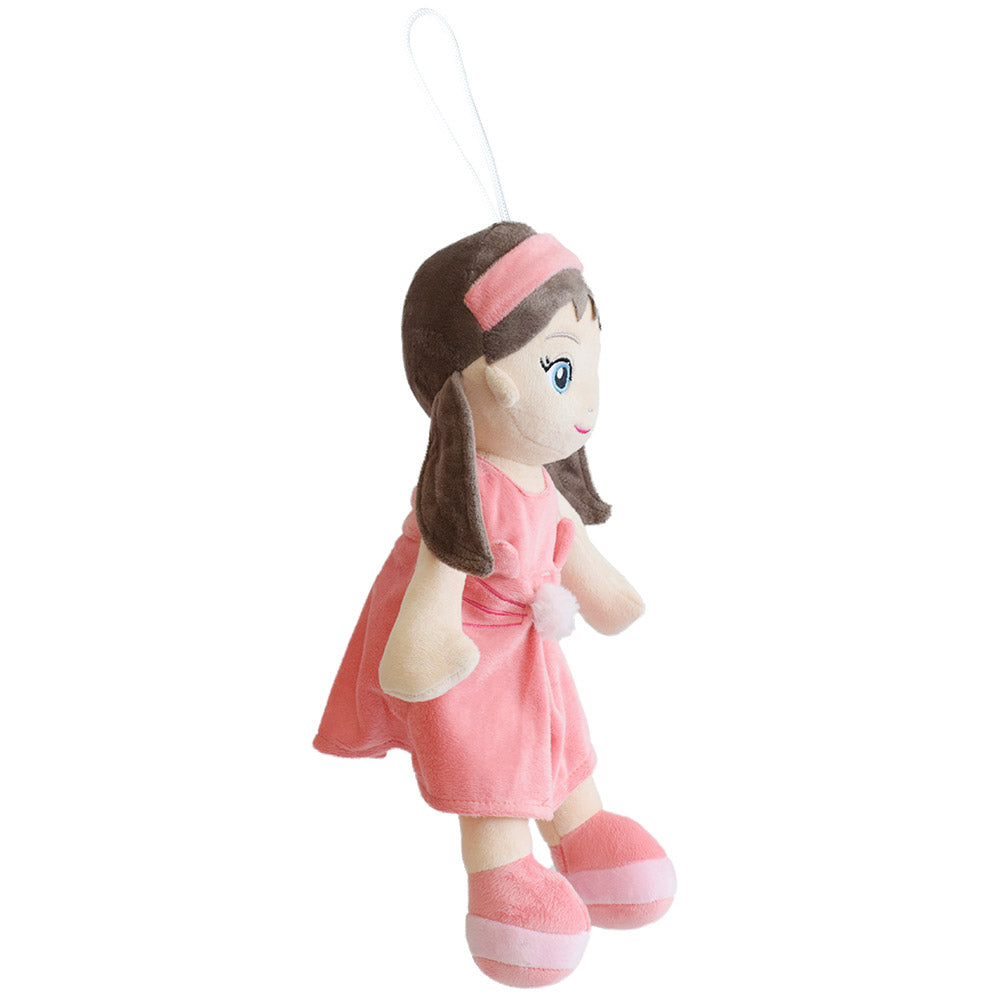 Mirada Cute Huggable Beautiful Pompom Doll Stuffed Soft Toy for Kids/Girls/Birthday Gift 38cm