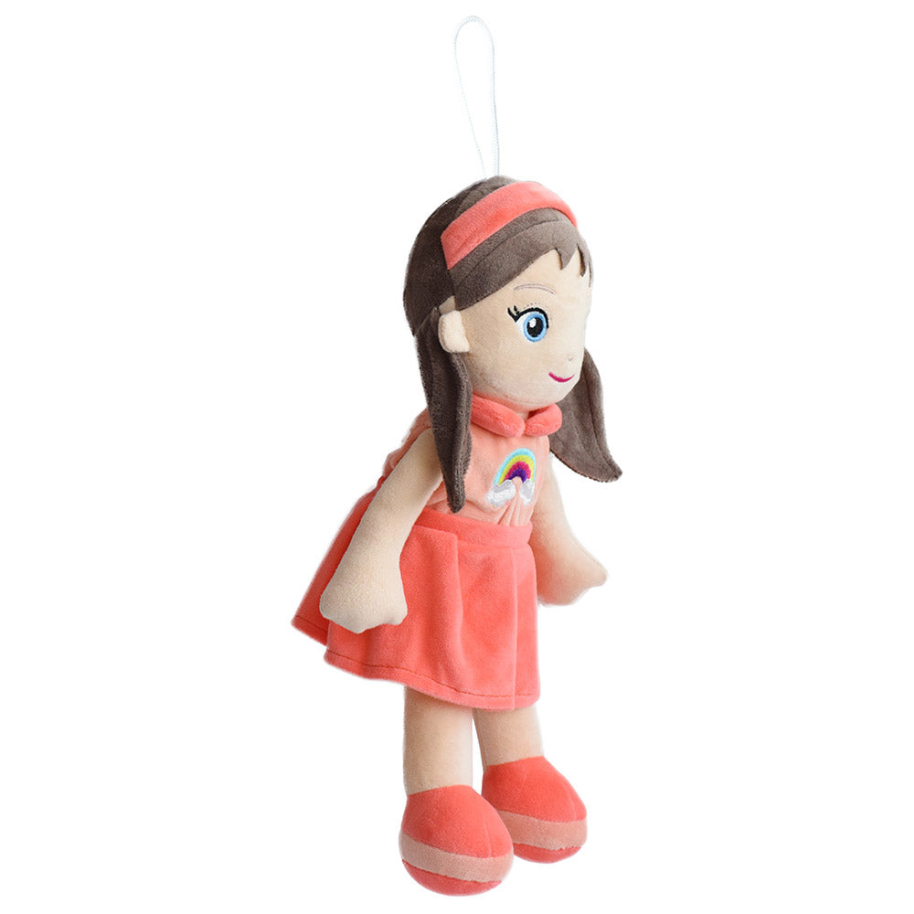 Mirada Cute Huggable Beautiful Rainvbow Doll Stuffed Soft Toy for Kids/Girls/Birthday Gift 38cm