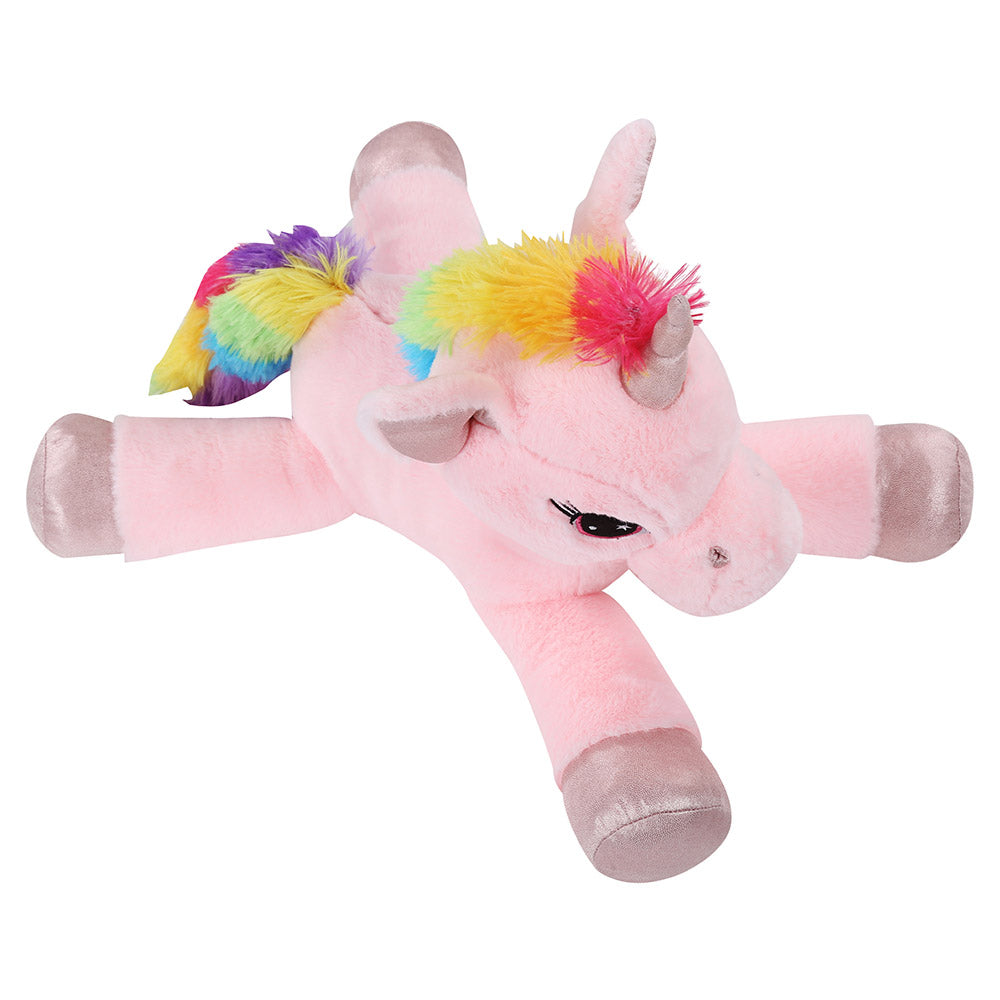 Mirada Big Floppy Stuffed Unicorn Soft Toy with Glitter Paws Plush Toy -Pink(52cm)