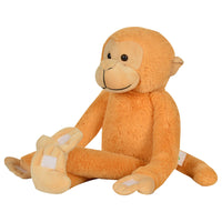 Mirada 52cm Hanging Monkey Soft Toy - Brown