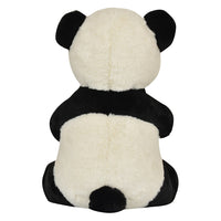 Mirada 35cm Sitting Panda Soft Toy - Black & White