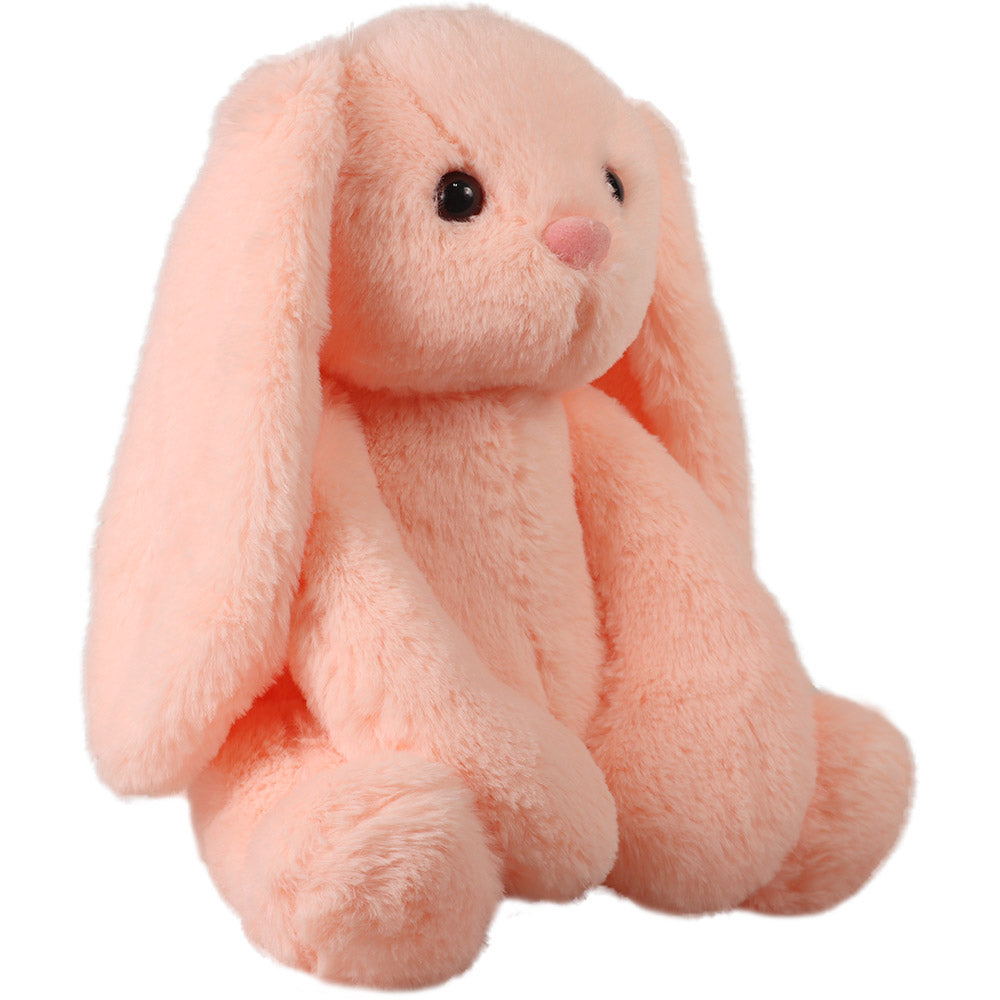 Mirada Peach Cute Plush Stuffed Huggable Bunny Soft Toy - 35 cm(Peach)