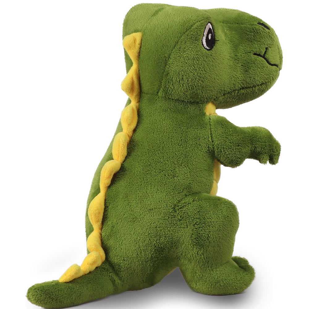 Mirada Super Soft Plush Stuffed Standing Green and Yellow Dinosaur Soft Toy -25cm