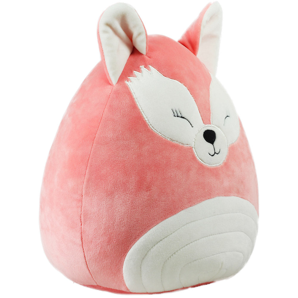 Mirada 30cm Super Soft Fox Cushion Toy - Pink