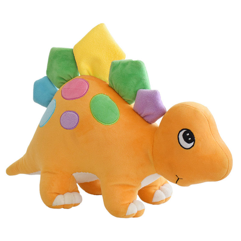Mirada Super Soft Plush Stuffed Orange Dinosaur Soft Toy -50 cm